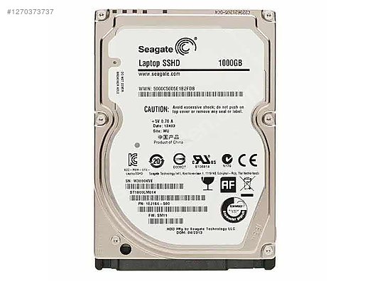 İkinci El ve Sıfır Alışveriş / Bilgisayar / Dizüstü (Notebook) / Donanım / Harddisk