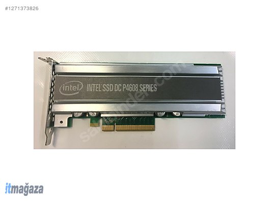 6.4TB INTEL DC P4608 NVMe PCI-E 3.0 x8 Internal SSD (ADETLİ