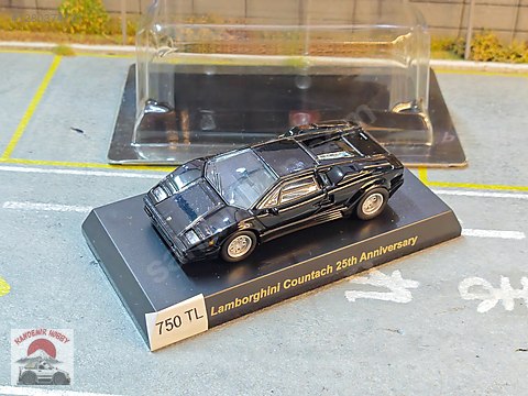 LAMBORGHİNİ COUNTACH 25TH ANNİVERSARY - KYOSHO 1/64 on sahibinden