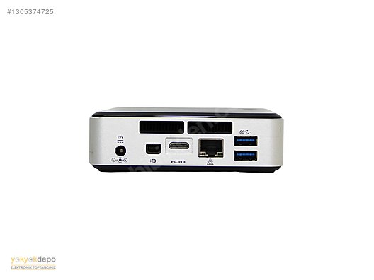 ミニPC Intel NUC i3 メモリ4GB SSD 128GB (01) Intel / İNTEL Nuc i3 - 4010U 4 GB RAM 128 GB SSD Mini PC