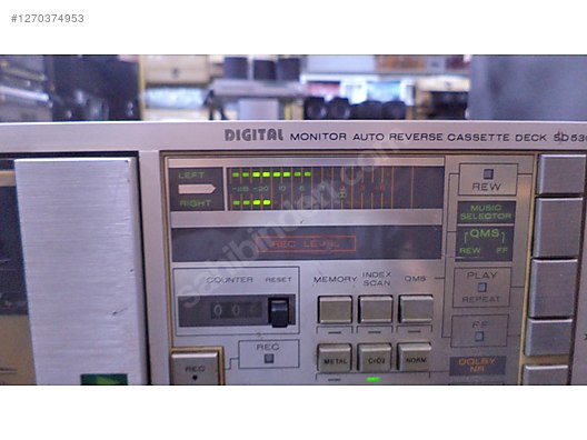 MARANTZ SD 530 DECK CASSETTE OYNATICI JAPON YIL 1983-84 on