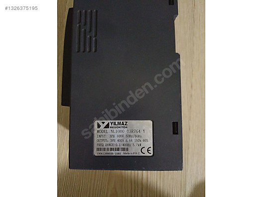 NL-1000-03R7G4-Y 3.7 Kw 400V Temel Seri Hız Kontrol - Yılmaz