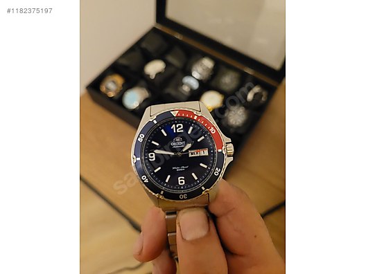 Orient mako pepsi bezel sale