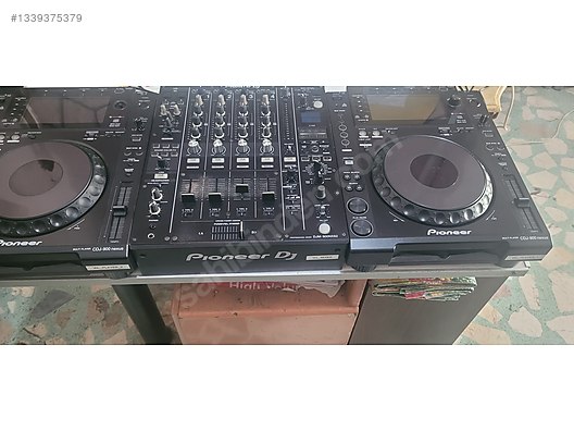 pioneer setup 2x 900 nexus player 900 nsx2 mıxer 105.000