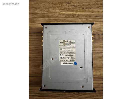 ALPINE PXA H800 RUX C800 - İkinci El Alpine Müzik Seti & Teyp