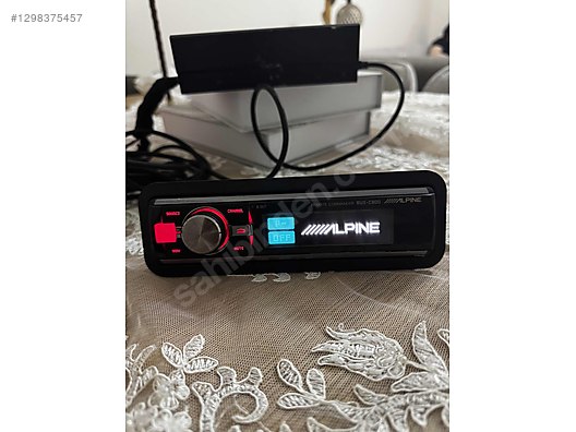ALPINE PXA H800 RUX C800 - İkinci El Alpine Müzik Seti & Teyp