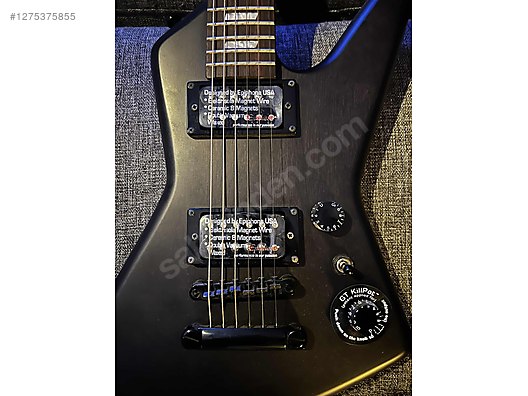 Epiphone Explorer GT Worn Black at sahibinden.com - 1275375855