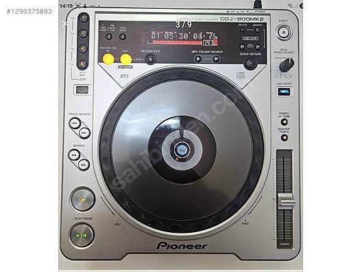Pioneer CDJ 800 MK2 CD & Mp3 Çalar sahibinden.comda - 1290375893