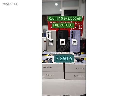 İkinci El ve Sıfır Alışveriş / Cep Telefonu & Aksesuar / Cep Telefonu / Xiaomi / Redmi 13C