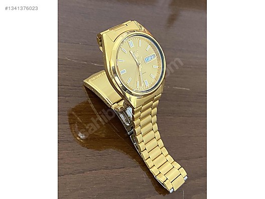 SEIKO 5 5126-8030 稼働品　ゴールド Seiko / Seiko 5 SNXS80 gold sıfır ayarında aciliyeti kalmadı