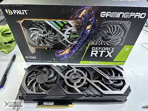 Palit RTX 3070 GamingPro OC 256 Bit GDDR6 8 GB GARANTİLİ