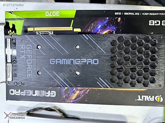 Palit RTX 3070 GamingPro OC 256 Bit GDDR6 8 GB GARANTİLİ on