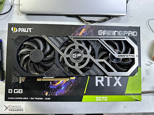 Palit RTX 3070 GamingPro OC 256 Bit GDDR6 8 GB GARANTİLİ