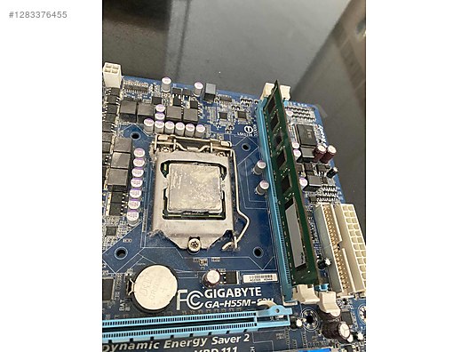 GİGABYTE H55M anakart + İ3 540 işlemci - Anakart ve Tüm Masaüstü Bilgisayar Parçaları sahibinden.com'da