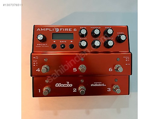 Atomic AmpliFire ギターエフェクター Atomic Amplifire 6 - Prosesör ve Diğer Enstrüman Yan Ekipmanları