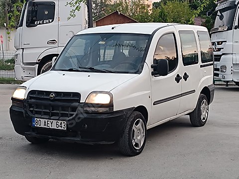 2005MODEL FİAT DOBLO 1,9 DİZEL ÇİFT SÜRGÜ KİLİMALİ