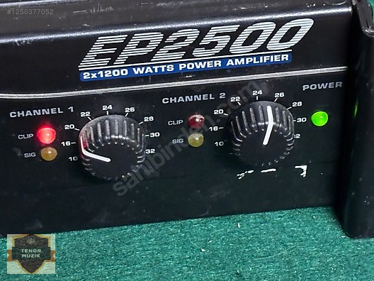 Behringer EP2500 Europower Power Amfi-2.el sahibinden.comda
