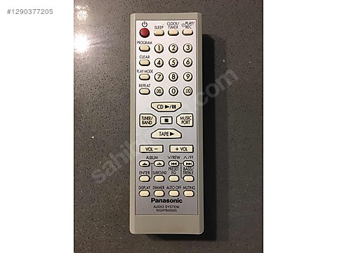 PANASONİC MÜZİK SETİ KUMANDASI N2QAYB000005 sahibinden.comda