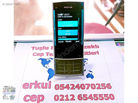Used & Brand New Items / Cell Phones & Accessories / Cell Phones / Nokia / X3-00