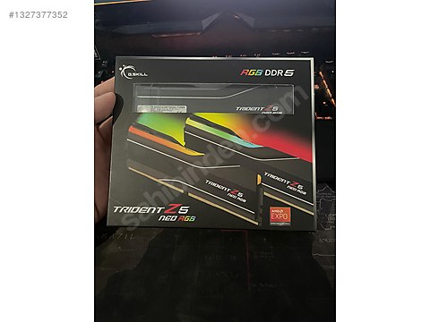 【MEM】G.SKILL DDR5 32GB RGB(16GBx2)【中古】 G.Skill 32GB(2x16) Trident TZ5 Neo RGB 6000mhz CL32 DDR5 Ram