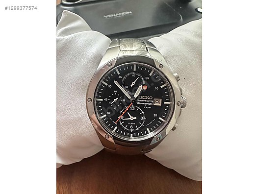 ひーこ 2点おまとめページ Seiko / SEİKO SPORTURA CHRONOGRAPH 7T62 SAFİR CAM ALARM ÇELİK KASA
