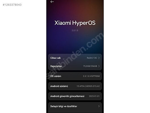 Used & Brand New Items / Cell Phones & Accessories / Cell Phones / Xiaomi / Redmi 13C