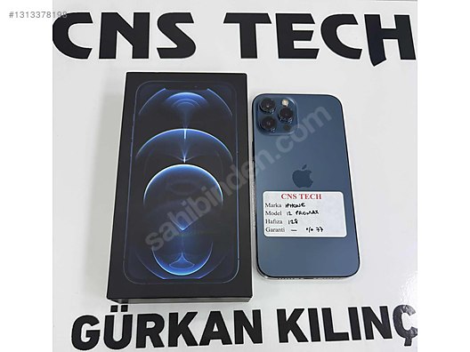 Apple / iPhone 12 Pro Max / SIFIR AYARINDA TERTEMİZ 128 GB İPHONE
