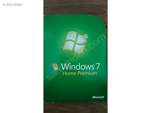 Microsoft Windows 7 Home Premium Kutulu Retail Lisans 32-64 Bit