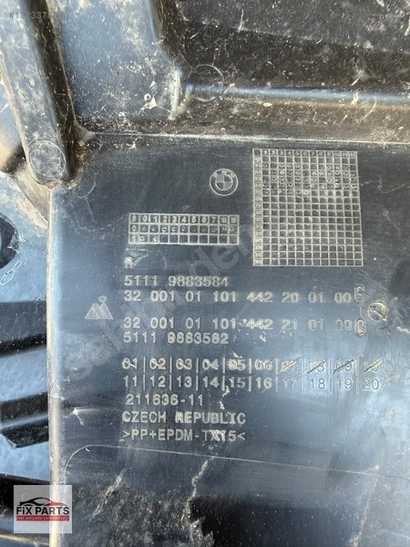 BMW X1 Tampon Braketi (Ön)