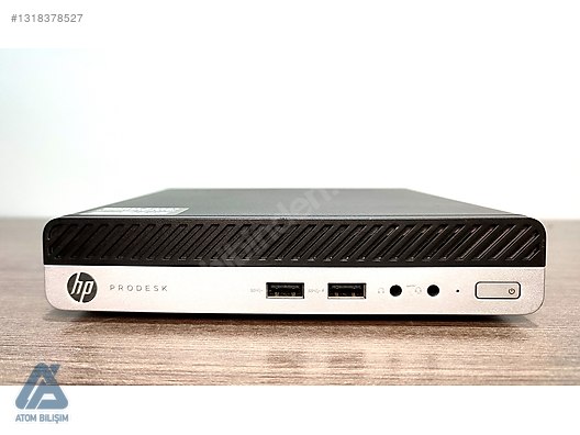 HP ProDesk 400 G4 Mini 8世代-i5/8GB/ドライブ無し HP / HP PRODESK 400 G4 İ5 8.Nesil 8GB Ram 256GB 22