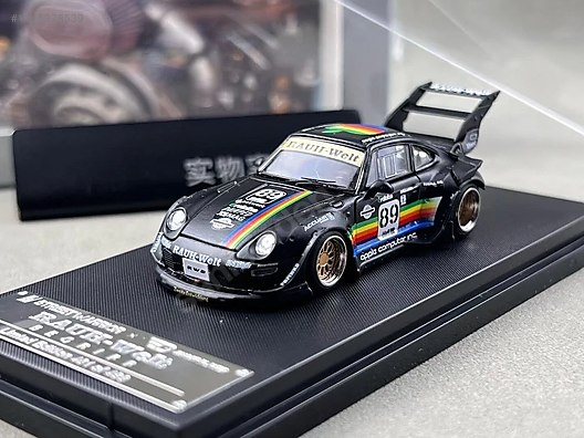 Street Warrior Diecast Model 1:64 Porsche Araba - 1315378539