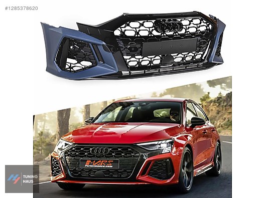 Audi A3 S3 8Y 2021-2024 RS3 Style Ön Tampon & Panjur - İlan ve