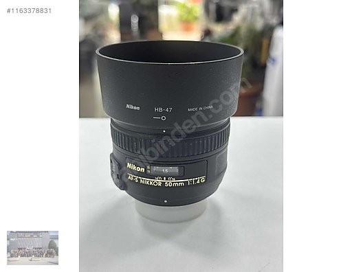 Nikon 50 mm 1.4 G lens Nikon SLR Lens Ce itleri sahibinden da 1163378831