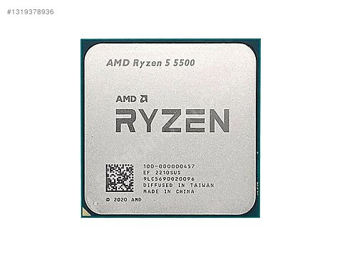 AMD Ryzen 5 5500 - Sorunsuz, Temiz, Garantisi Yeni Bitti