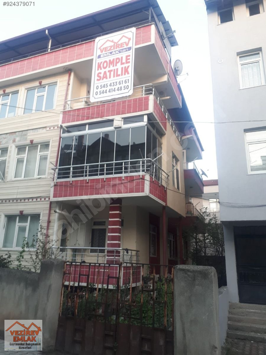VEZİREV EMLAK�TAN CUMHURİYET MAH. 3 KATLI KOMPLE SATILIK BİNA Satılık