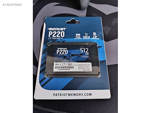 未開封 未使用 PATRIOT 内蔵用SSD 512GB 2.5インチ SATA Patriot 512GB 2.5