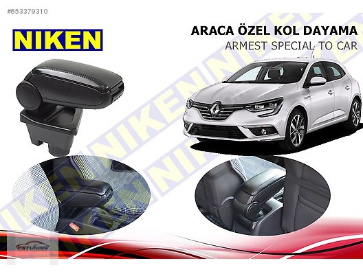 Otomobil Arazi Araci Ic Aksesuar Renault Megane 4 Kol Dayama Kolcak Vidasiz Konsol Niken 2015 Sahibinden Comda 653379310