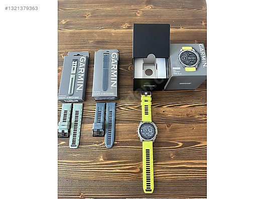 Garmin Fenix 8 + 2 Orjinal Kordon Sıfır Ayarında 7 Aylık Ürün