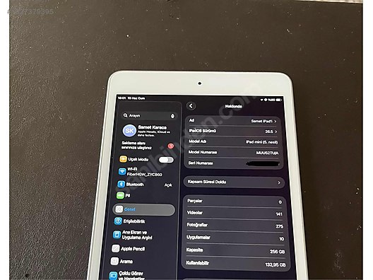 Apple iPad mini 5 256 GB Tablet - 1327379395