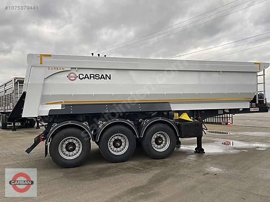 2023 Model Çarsan 22m3 43 Hardox Havuz Tİpİ Damper Treyler Türkiye