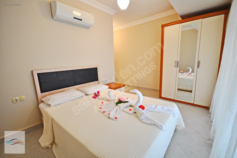 Fethiye Çalış Plajına Sıfır Full Eşyalı 3+1 Kiralık Daire Kiralık