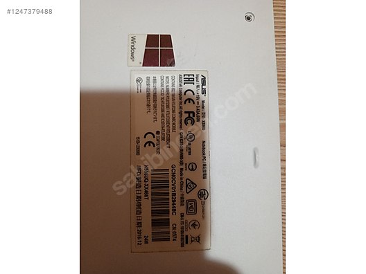 asus x556 u notebook arka kasa rem kapaği at