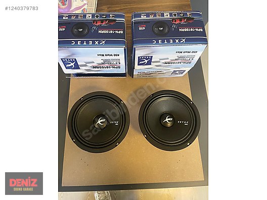 Hoparlör / Midrange / Xetec 16 cm Neodium Midrange SPN-1615SRN
