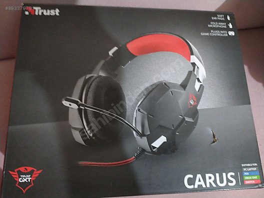 Trust Carus Gaming Headset Gxt 322 At Sahibinden Com