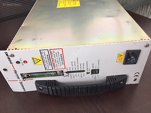 Harmer & Simmons SM1800 Rectifier - Elektronik Güç Kaynakları ...