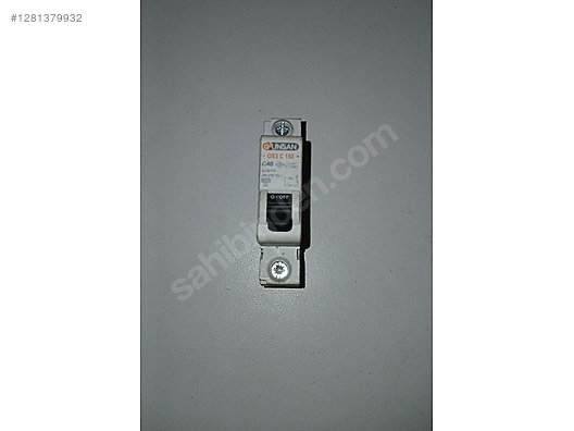 Günsan 1P 6kA C type 40A Sigorta - Sigorta ve Yapı Malzemeleri sahibinden.com'da