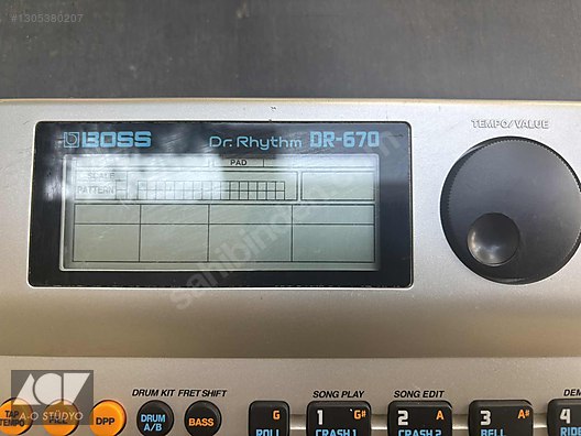 Roland Dr Rhythm DR-670 drum machine (ritim cihazı çok temiz