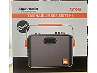 GTX-6 GOLD AUDİO TAŞINILABİLİR SES SİSTEMİ (son 3 adet )