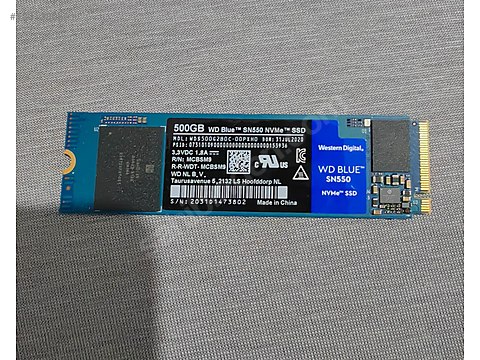 wd blue sn550 500gb m2 nvme ssd sahibinden.comda - 1301380691
