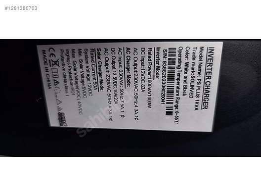 Güneş Enerjisi Sistemi - Karavanlar için 12 volt akıllı tam sinüs inverterler.